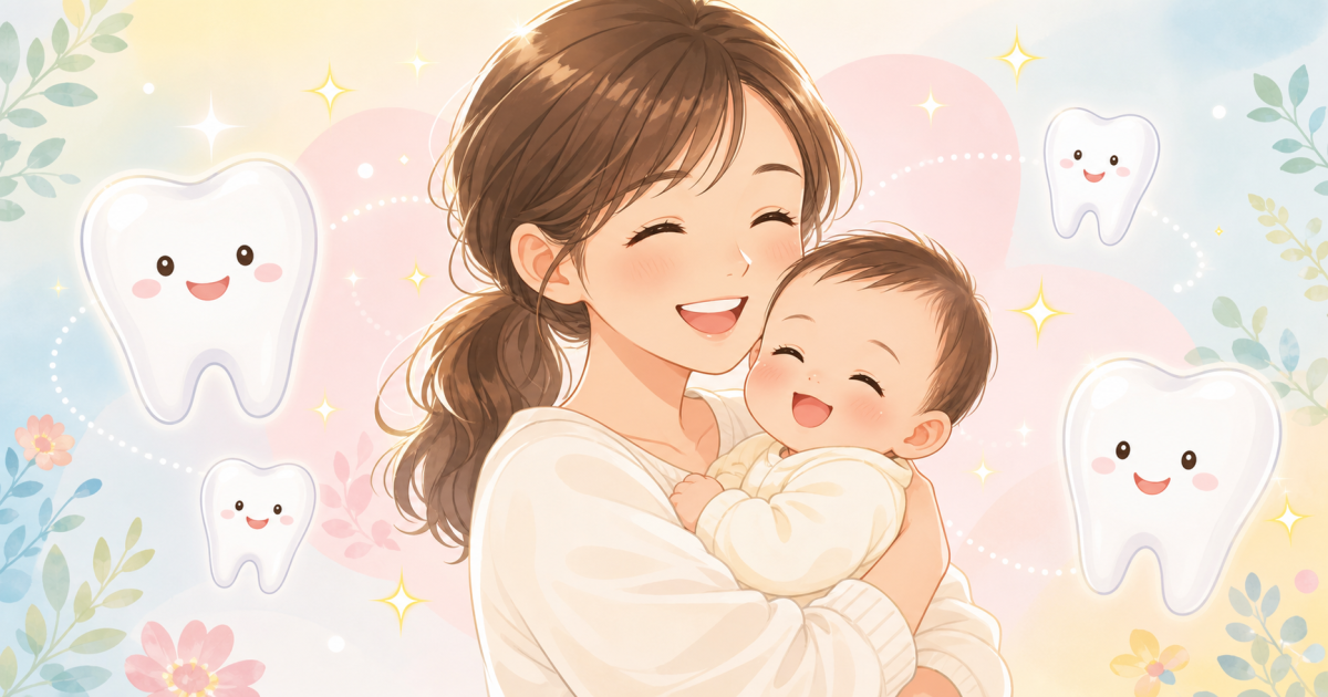 赤ちゃんのむし歯はいつから注意? 子どもへのキスでうつるって本当?