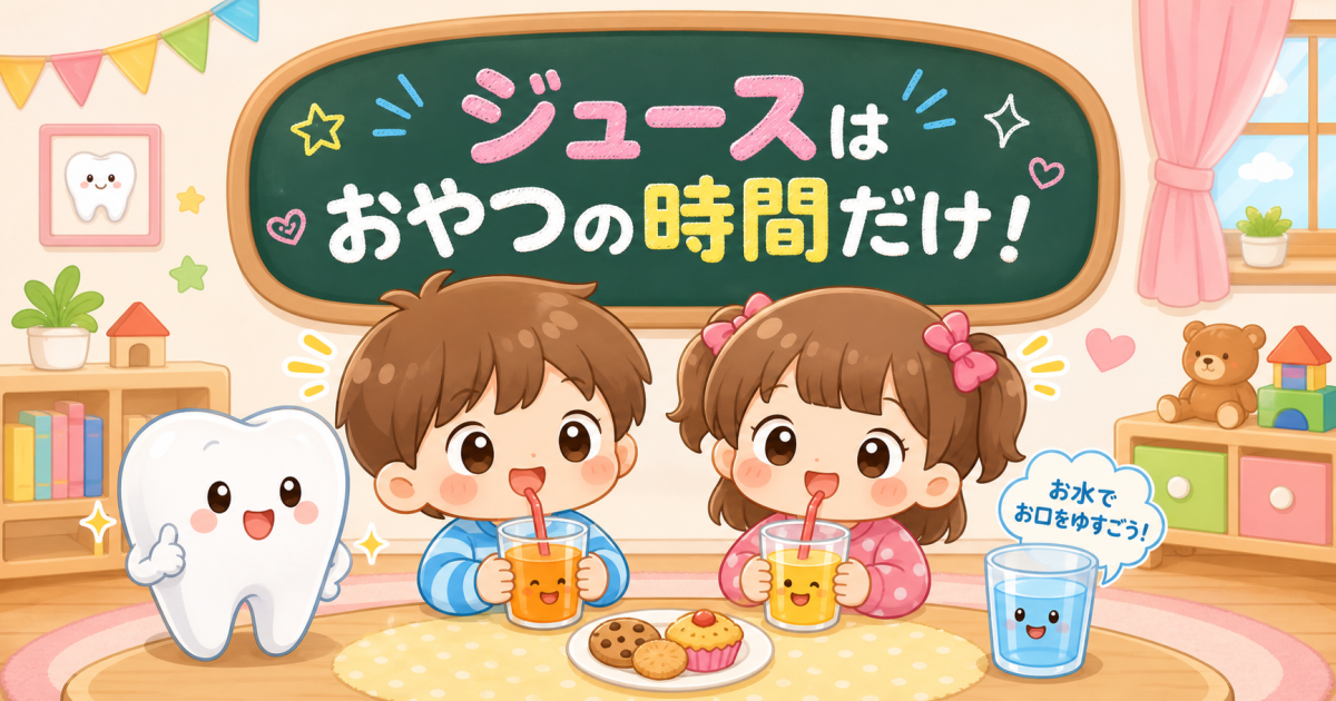 子どものむし歯を防ぐ！ジュース飲み過ぎの3つの対策｜豊田市